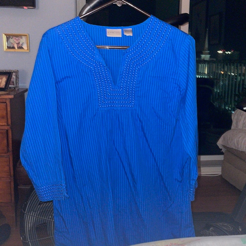 Long-sleeve Chico’s tunic